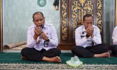 Doa dan Cinta dari seluruh Insan Pemasyarakatan untuk Indonesia, Petugas Lapas Pamekasan dan Warga Binaan Lakukan Doa Bersama