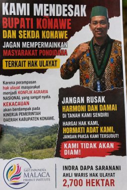 Desak Bupati Konawe dan Sekda Konawe, Masyarakat Siap Demonstrasi Terkait Tapal Batas Pondidaha–Amongedo