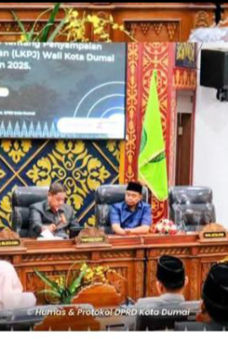 DPRD kota Dumai laksanakan rapat rutin musyawarah agenda bulanan