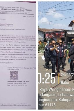 Dituding “Orang Luar” Saat Aksi Damai, DPP ABJI Tunjukkan Legalitas dan Eksistensi DPD Gresik; Dugaan Provokasi Berujung Laporan ke Propam Polda Jatim