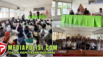 Sat Reskrim Polres Banggai Masuk SMAN 2 Luwuk: Bangun Literasi Hukum Pelajar Lewat MPLS