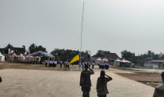 Jelang HUT RI ke-81, Gladi Upacara di Alun-Alun Pagelaran Berlangsung Penuh Semangat dan Disiplin