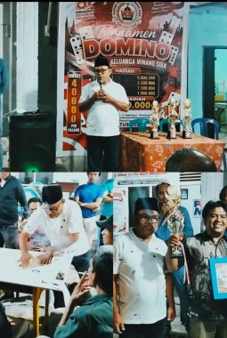 Semarak HUT RI ke 81,IKMS Siak Gegarkan Turnamen Domino Hadiah Total 11juta, Beceng Raih Juara 1