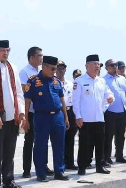 Bupati Bangkep hadiri pemancangan tiang Perdana pembangunan pelabuhan Salakan